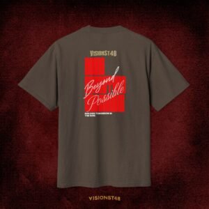 community resilience tee — "beyond possible" graphic t shirt