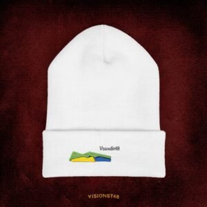 from the sgv with love mountain mellow logo embroidered beanie